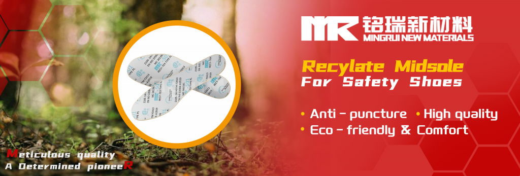 New Recylate Midsoles for safety shoes