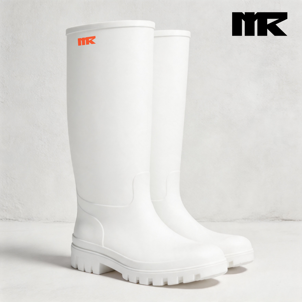 MR White PU Boots