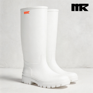 MR White PU Boots
